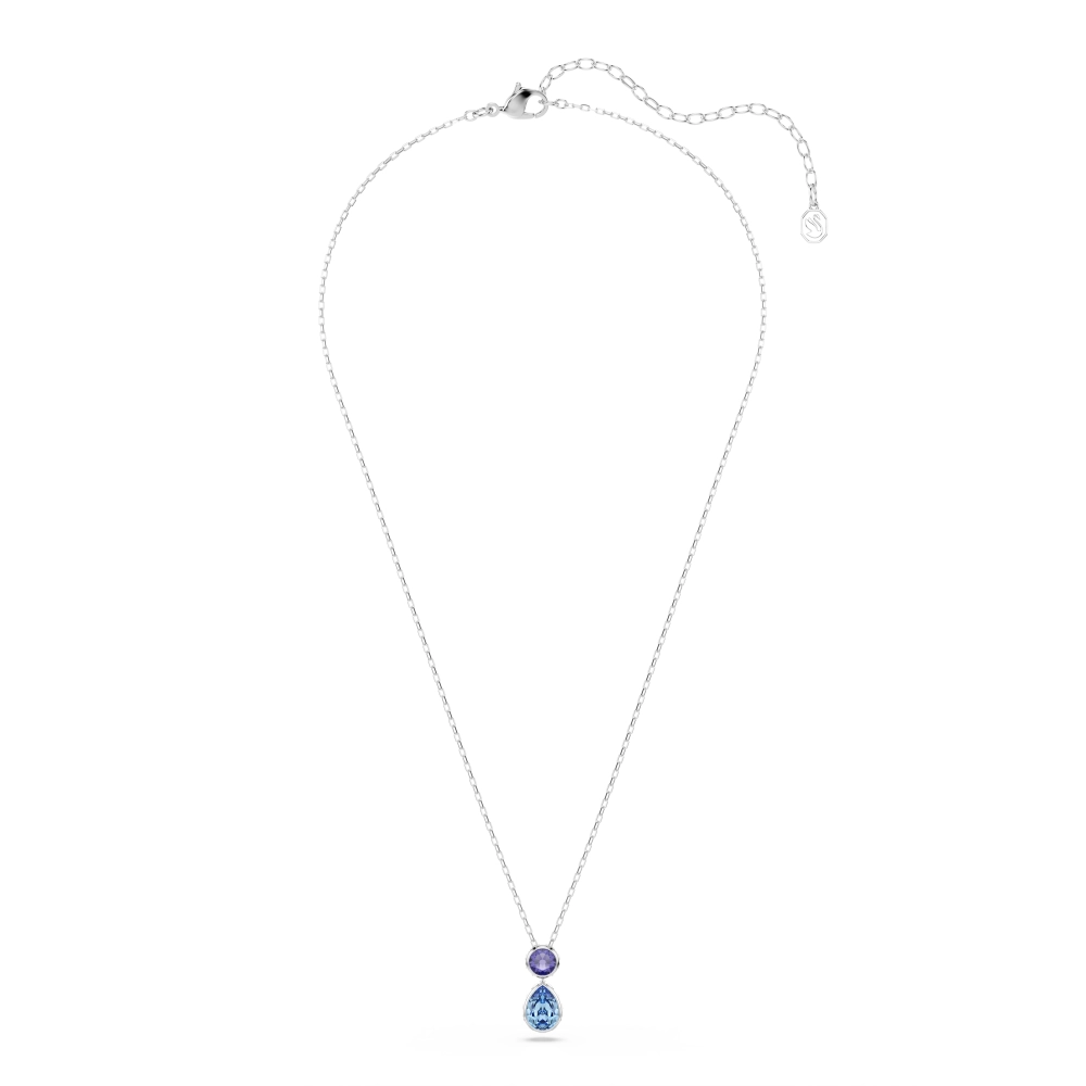 Naszyjnik Swarovski Chroma Wisiorek Wielokolorowy, Kryształy – widok z przodu