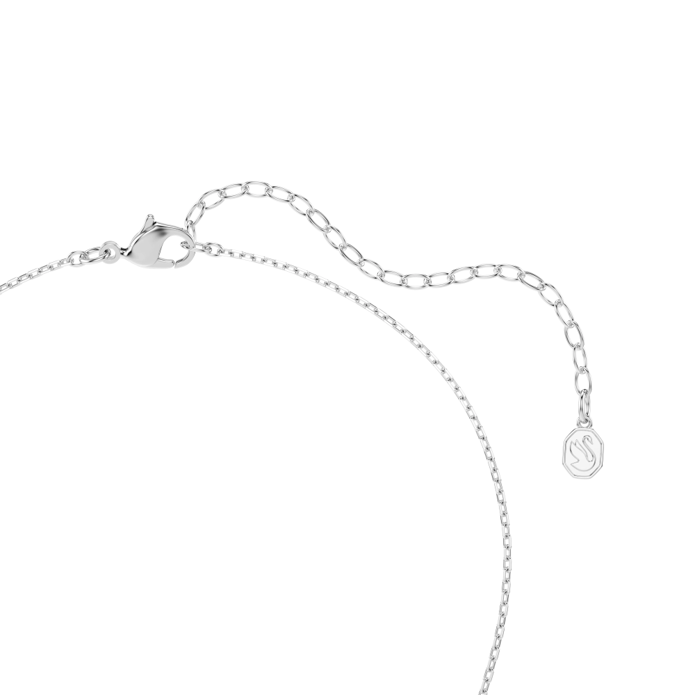 Zestaw Ariana Grande x Swarovski kolczyki + naszyjnik różnokolorowe – w zbliżeniu aranżacyjnym
