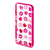 Różowe etui Swarovski Lovely do iPhone X i XS pokazane z perspektywy