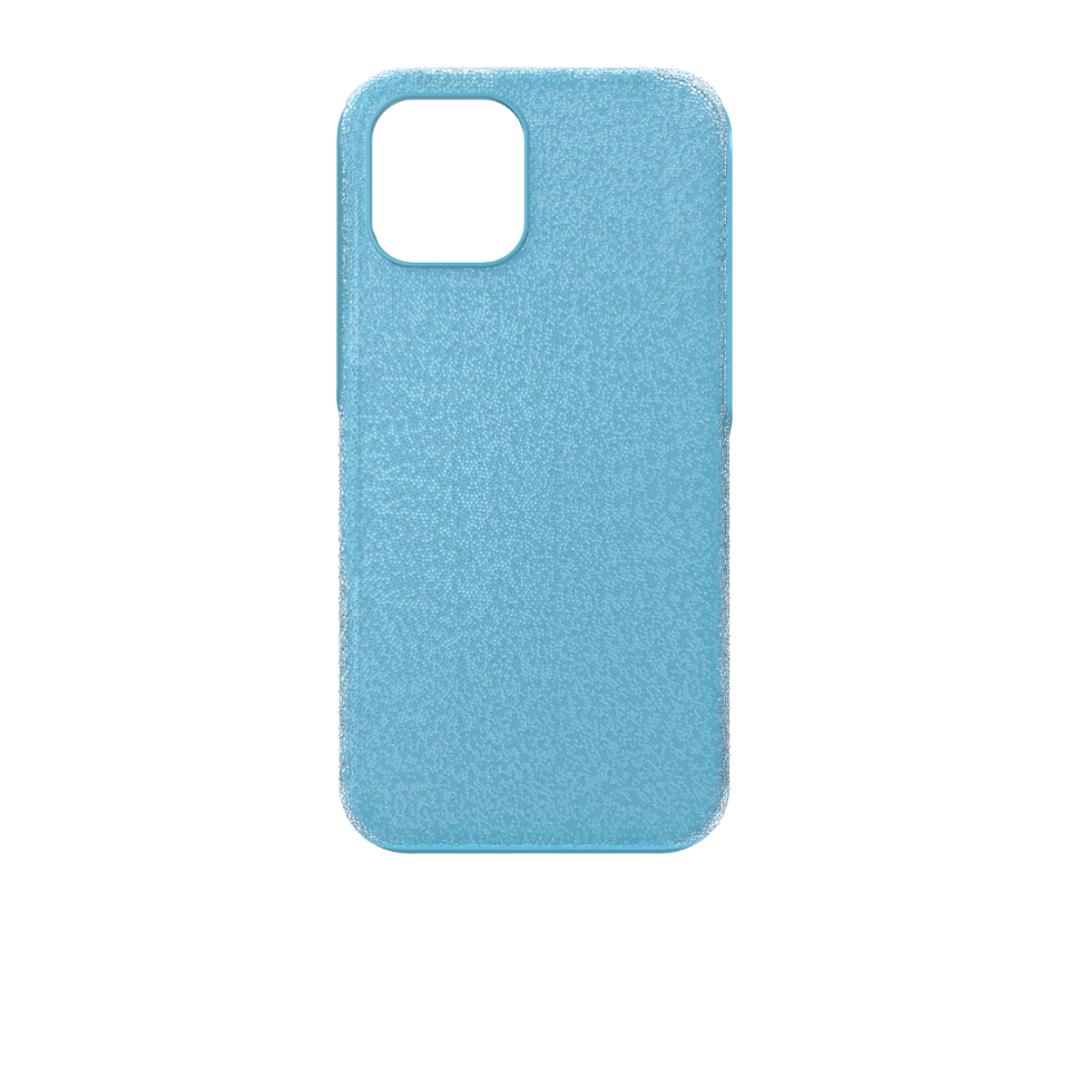 Niebieskie etui Swarovski High do iPhone 12 Pro Max widok z przodu