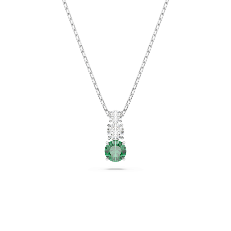 Wisiorek Swarovski Stilla Attract zielony widok z przodu