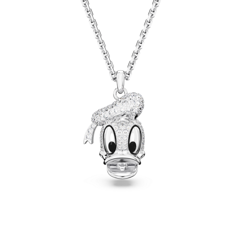 Wisiorek SWAROVSKI Disney Donald Duck z białymi kryształami