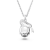 Fragmenty łańcuszka wisiorka Swarovski Disney Donald Duck w zbliżeniu
