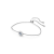 Niebieski centralny element bransoletki Swarovski Una Angelic z bliska