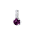 Przywieszka SWAROVSKI Remix Collection luty, widok z przodu