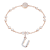 Bransoletka Swarovski Remix z charmsem w kształcie litery U