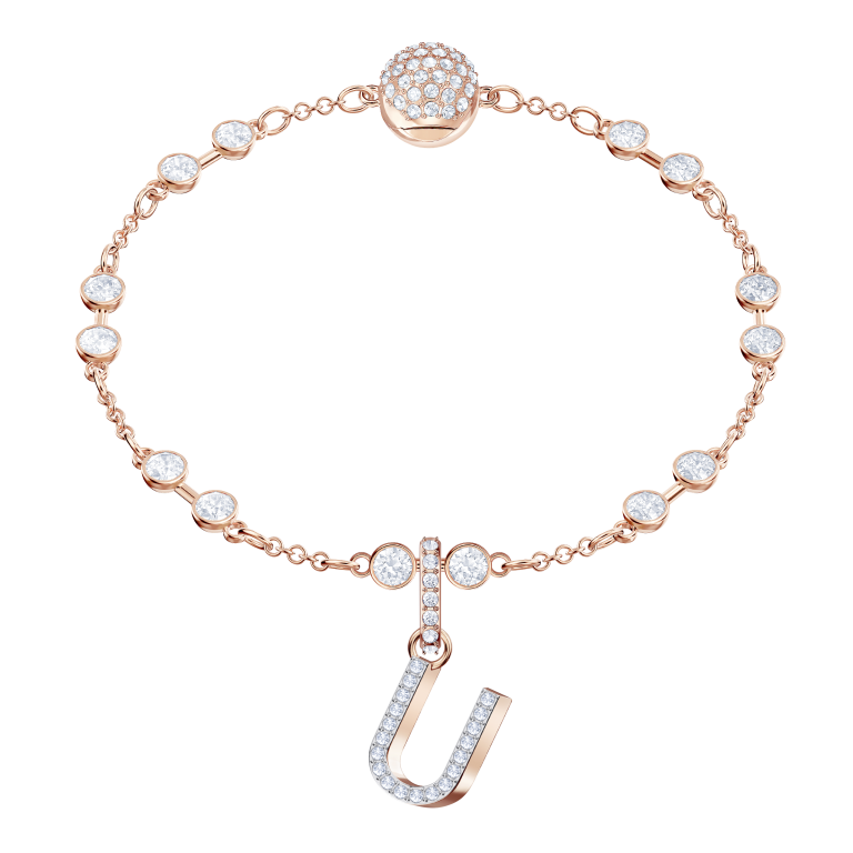 Bransoletka Swarovski Remix z charmsem w kształcie litery U