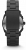 Zegarek Fossil Machine Mid-Size Chronograph od tyłu z zamkniętą czarną stalową bransoletą